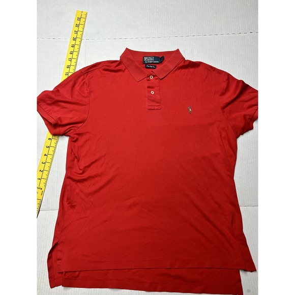 Polo Ralph Lauren Other - Vintage Polo Ralph Lauren Shirt Men's Large‎ Flesh Pony Golf Casual Preppy Red